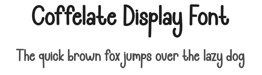 Coffelate Display Font by andikastudio — Display Font