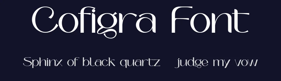 Cofigra Font by Koplexsstudio — Decorative Font — thumbnail 2