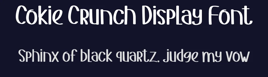 Cokie Crunch Display Font by inermediaSTUDIO — Decorative Font — thumbnail 2