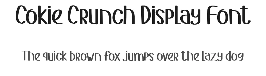 Cokie Crunch Display Font by inermediaSTUDIO — Decorative Font