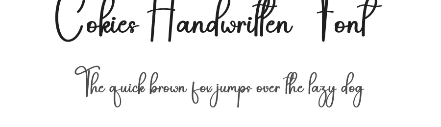 Cokies Handwritten Font by andikastudio — Script Handwritten Font