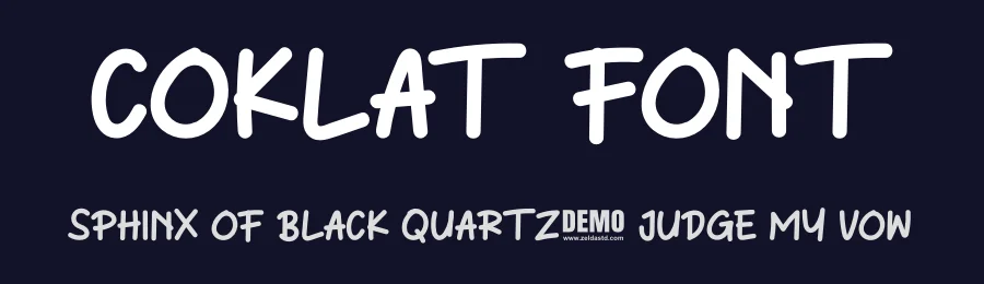 Coklat Font by didiksaputra — Display Font — thumbnail 2