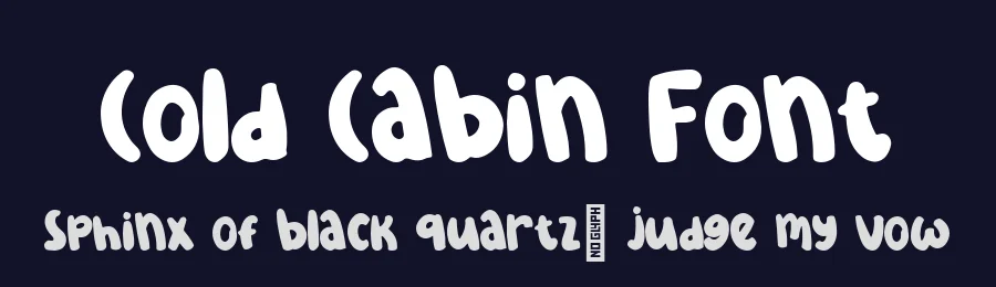 Cold Cabin Font by Heloyud — Display Font — thumbnail 2