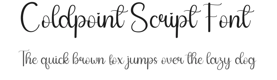 Coldpoint Script Font by andikastudio — Script Handwritten Font