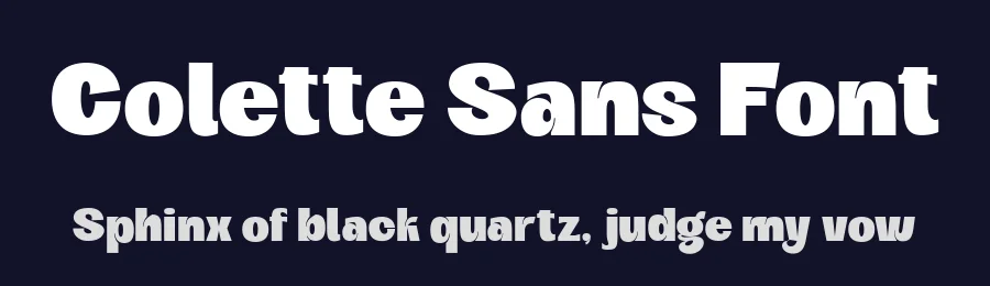 Colette Sans Font by Inviline.co — Sans Serif Font — thumbnail 2