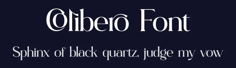 Colibero Font by Artnivora Studio — Display Font — thumbnail 2