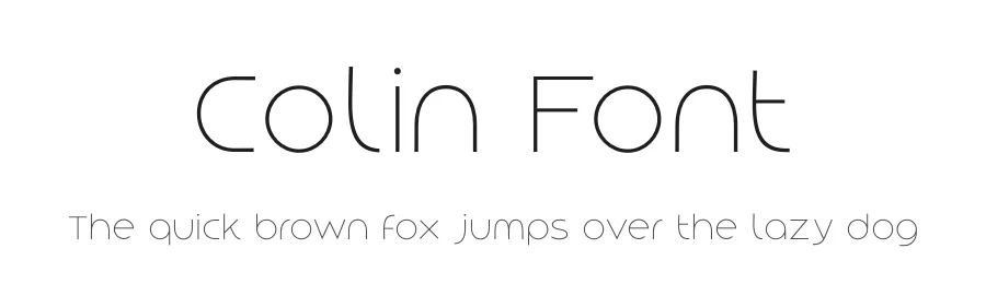 Colin Font by Tickbite Type — Sans Serif Font