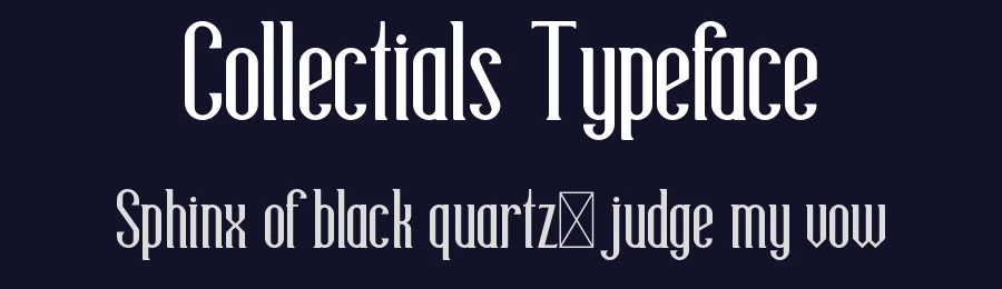 Collectials Typeface by 24Design Studios — Display Font — thumbnail 2