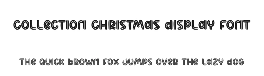 Collection Christmas Display Font by andikastudio — Display Font