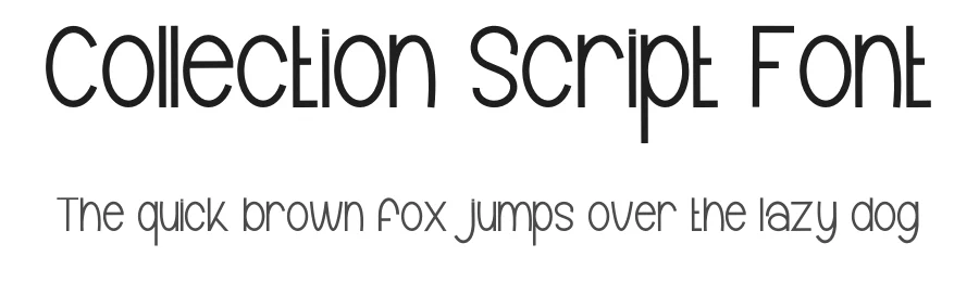 Collection Script Font by inermediaSTUDIO — Display Font