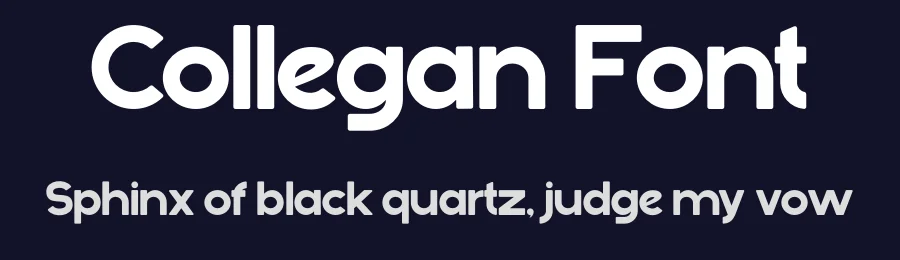 Collegan Font by Marvadesign — Display Font — thumbnail 2