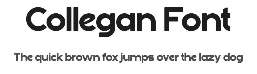 Collegan Font by Marvadesign — Display Font