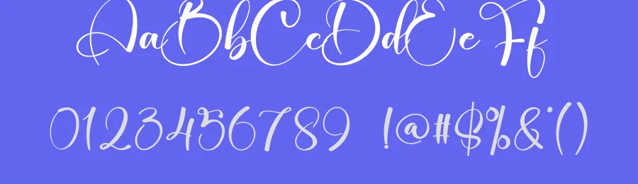 College Calligraphy Font by creativeletter — Script Handwritten Font — thumbnail 3