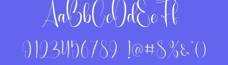 College Calligraphy Script Font by creativeletter — Script Handwritten Font — thumbnail 3