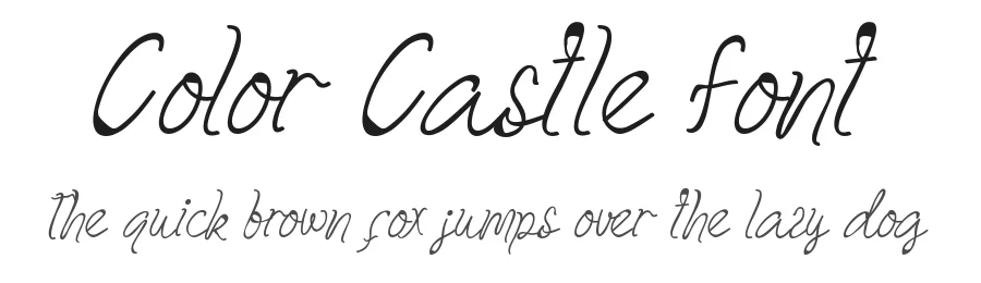 Color Castle Font by noahtype — Display Font