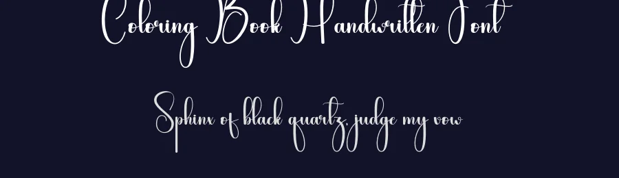 Coloring Book Handwritten Font by andikastudio — Script Handwritten Font — thumbnail 2