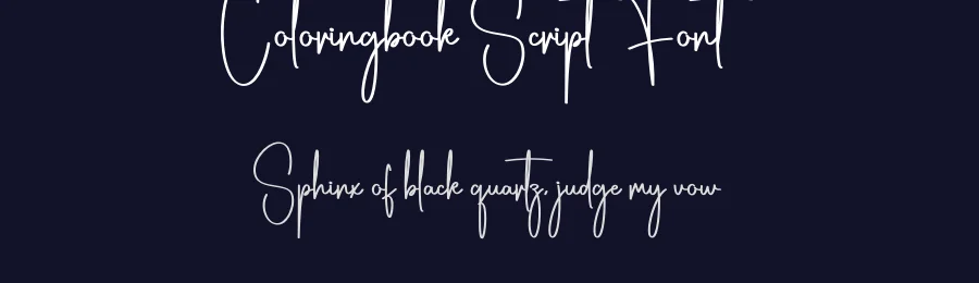 Coloringbook Script Font by creativeletter — Script Handwritten Font — thumbnail 2