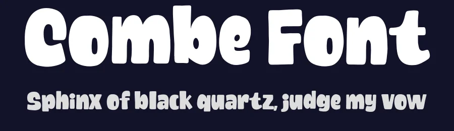 Combe Font by Lettermine — Sans Serif Font — thumbnail 2