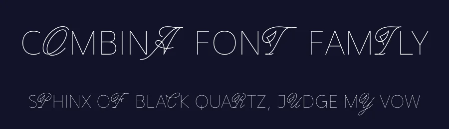 Combina Font Family by Fontfabric — Sans Serif Font — thumbnail 2