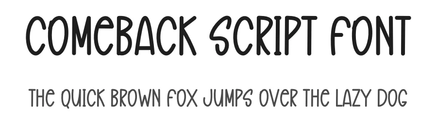 Comeback Script Font by freshtypeink — Display Font