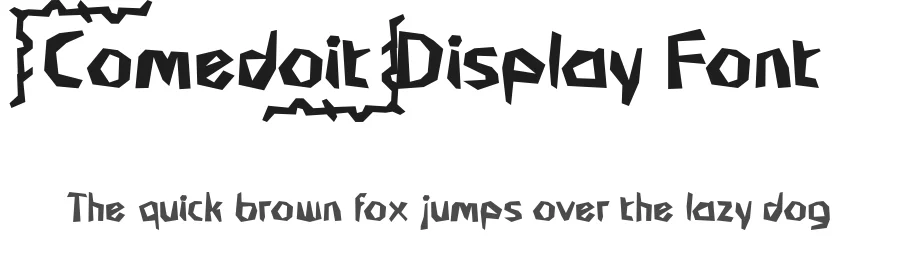Comedoit Display Font by vaiminit — Display Font