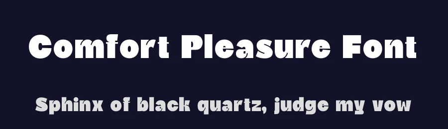 Comfort Pleasure Font by timelesstype.co — Display Font — thumbnail 2