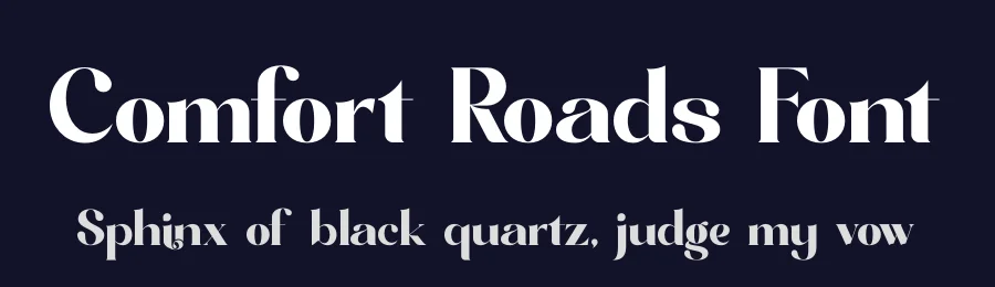Comfort Roads Font by timelesstype.co — Serif Font — thumbnail 2