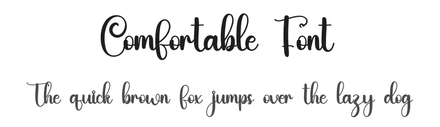 Comfortable Font by inermediaSTUDIO — Script Handwritten Font