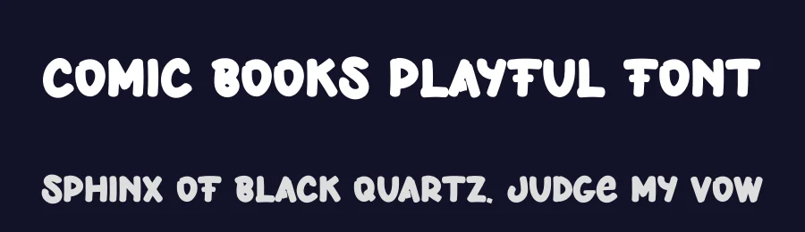 Comic Books Playful Font by creativeletter — Decorative Font — thumbnail 2