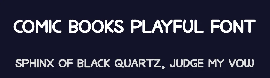 Comic Books Playful Font by andikastudio — Display Font — thumbnail 2