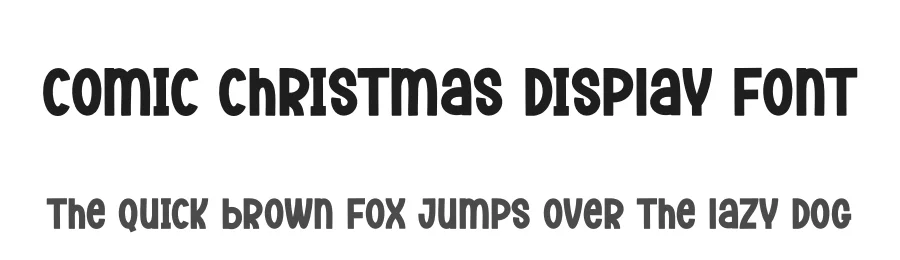 Comic Christmas Display Font by andikastudio — Display Font