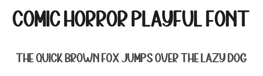 Comic Horror Playful Font by inermediaSTUDIO — Display Font