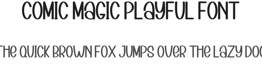 Comic Magic Playful Font by inermediaSTUDIO — Display Font