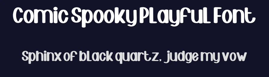 Comic Spooky Playful Font by inermediaSTUDIO — Display Font — thumbnail 2