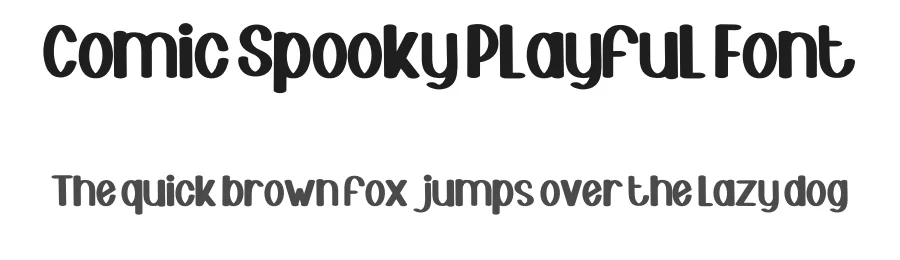 Comic Spooky Playful Font by inermediaSTUDIO — Display Font