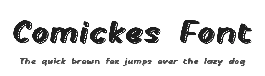Comickes Font by Allouse.Studio — Display Font