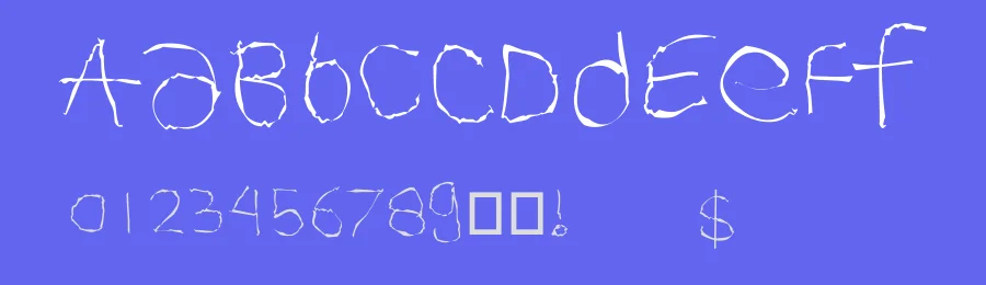 Comma Write Font by ffeeaarr — Display Font — thumbnail 3