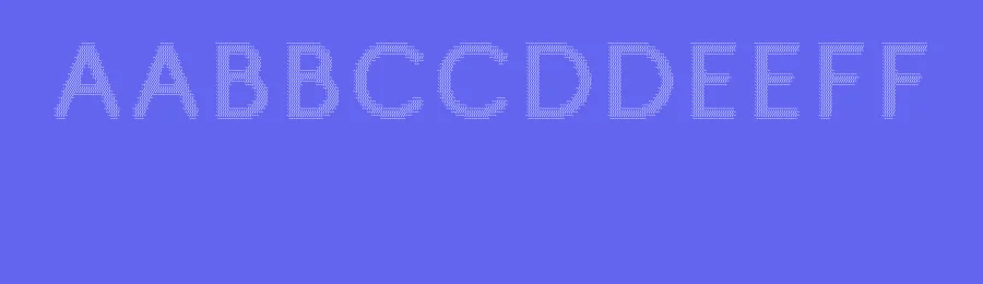 Comodo Ascii Font by craftsupplyco — Display Font — thumbnail 3