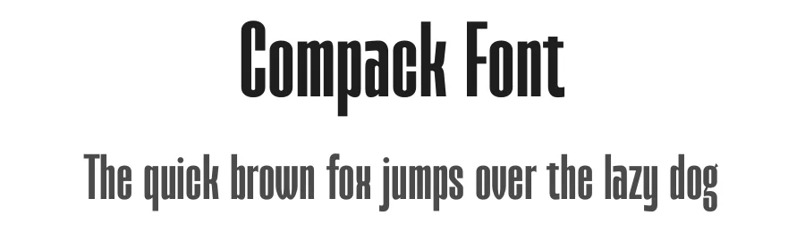 Compack Font by Almeera Studio — Sans Serif Font