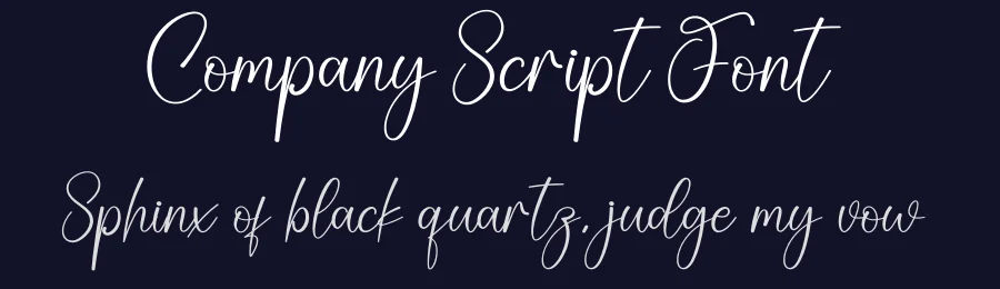 Company Script Font by creativeletter — Script Handwritten Font — thumbnail 2