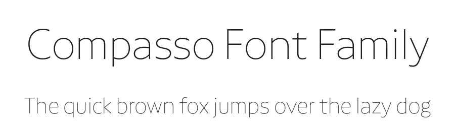 Compasso Font Family by Plau β Decorative Font