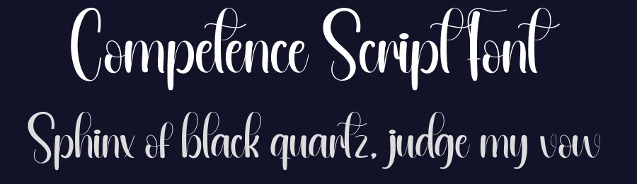 Competence Script Font by andikastudio — Script Handwritten Font — thumbnail 2
