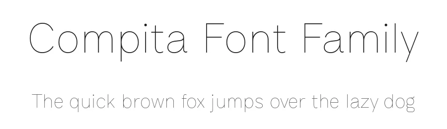 Compita Font Family by Studio Buchanan — Sans Serif Font