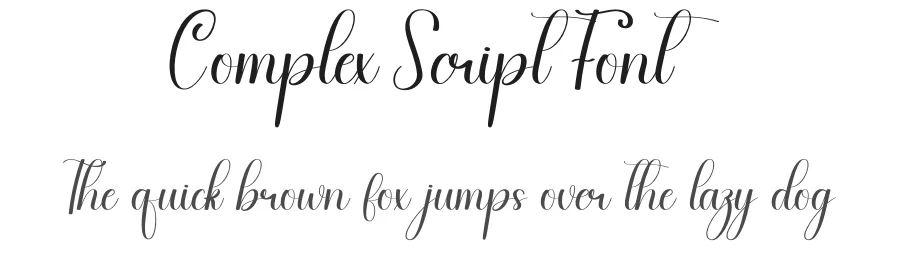 Complex Script Font by andikastudio — Script Handwritten Font