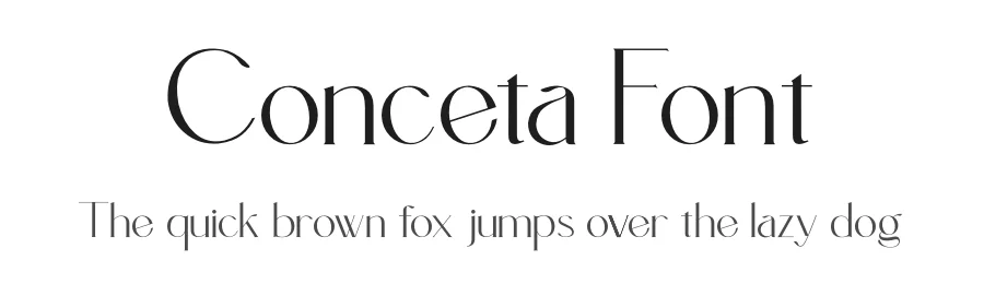 Conceta Font by zafira.type — Serif Font