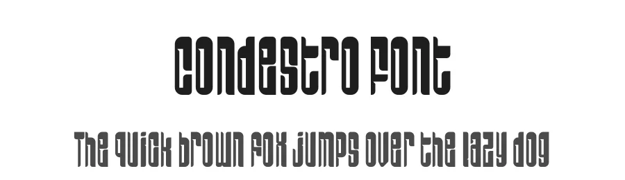 Condestro Font by PutraCetol Studio — Display Font