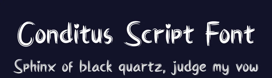 Conditus Script Font by twinletter — Script Handwritten Font — thumbnail 2