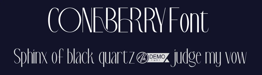 Coneberry Font by nihstudio — Display Font — thumbnail 2