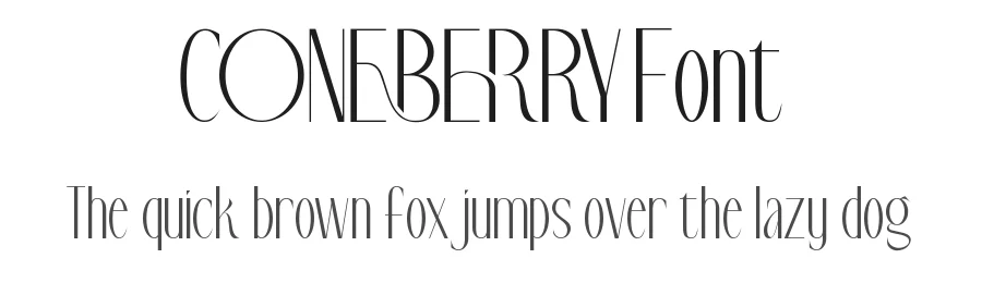 Coneberry Font by nihstudio — Display Font
