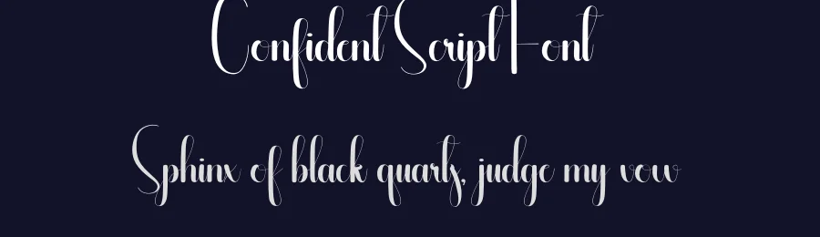 Confident Script Font by andikastudio — Script Handwritten Font — thumbnail 2